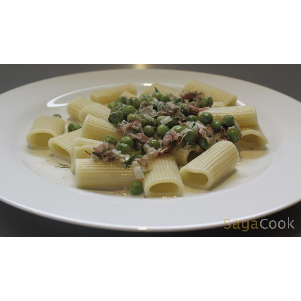 Rigatoni mit Erbsli